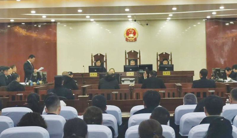 新邱法院的審判庭