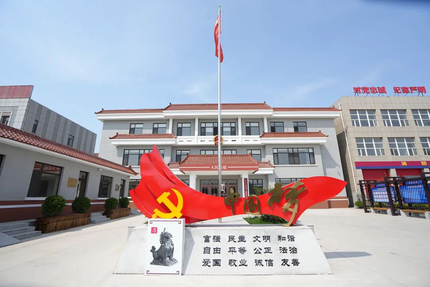 復(fù)州城人民法庭外景。