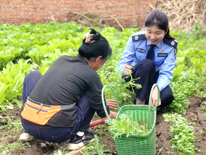 張寧走訪刑滿釋放人員